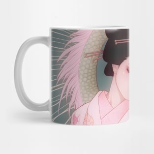 Geisha and white dragon 94005 Mug